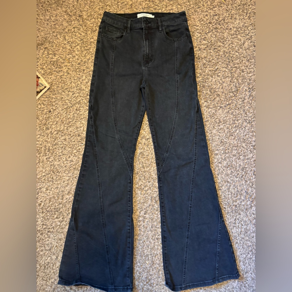 Hidden Los Angeles Black Flare Jeans